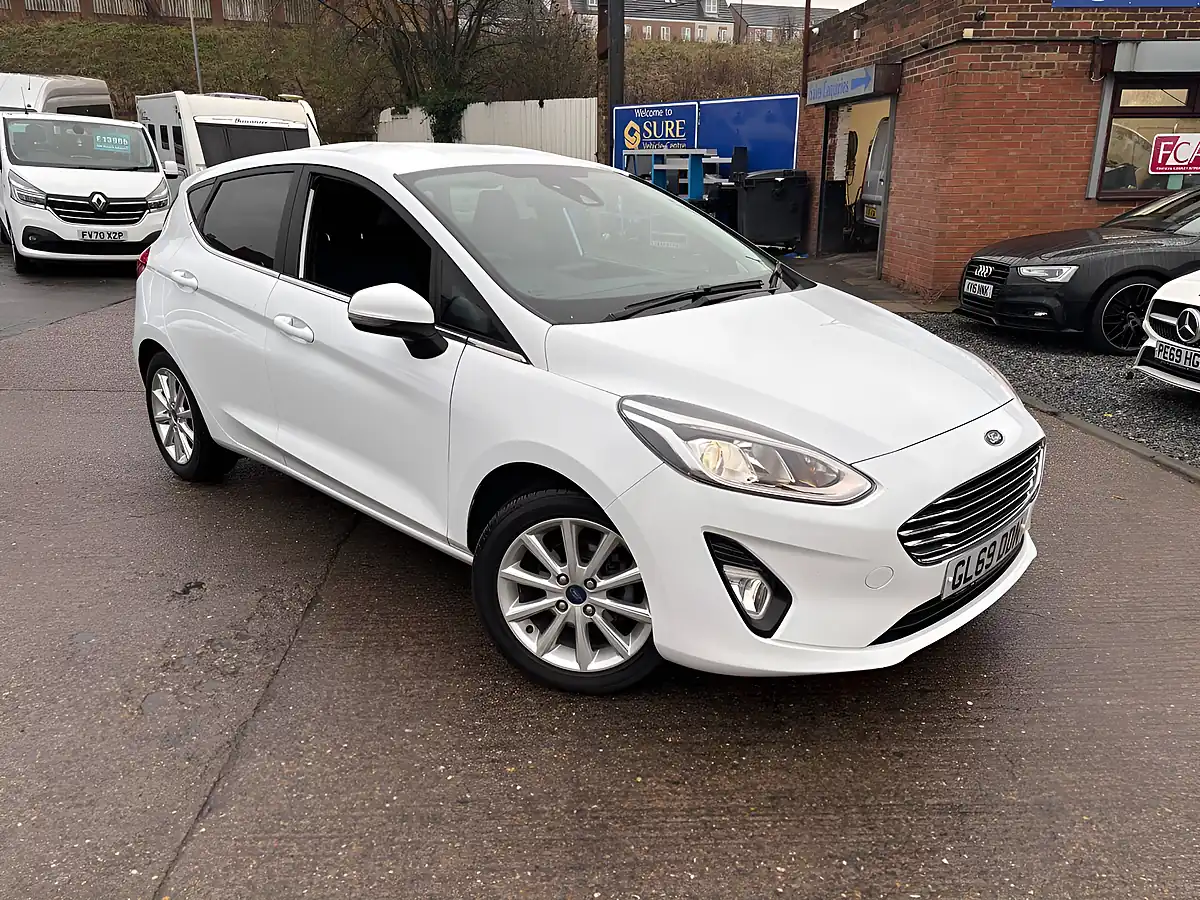 Used 2019 Ford Fiesta Titanium White - Interior and Exterior details 3
