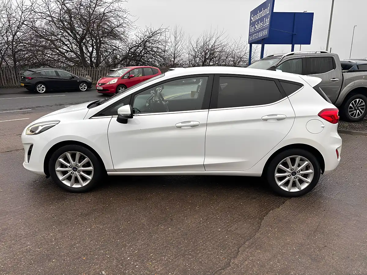 Used 2019 Ford Fiesta Titanium White - Interior and Exterior details 4