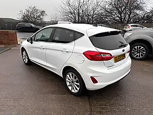 Used 2019 Ford Fiesta Titanium White - Interior and Exterior details 9