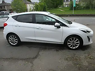 Used 2019 Ford Fiesta Titanium White - Interior and Exterior details 2