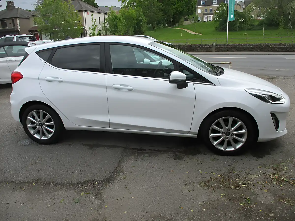 Used 2019 Ford Fiesta Titanium White - Interior and Exterior details 2