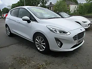 Used 2019 Ford Fiesta Titanium White - Interior and Exterior details 4