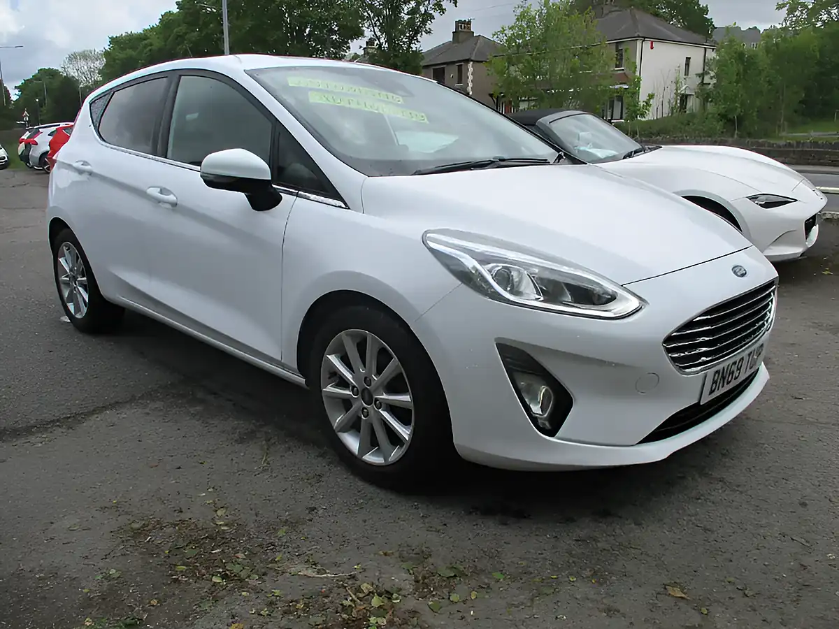 Used 2019 Ford Fiesta Titanium White - Interior and Exterior details 4