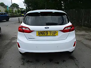 Used 2019 Ford Fiesta Titanium White - Interior and Exterior details 7