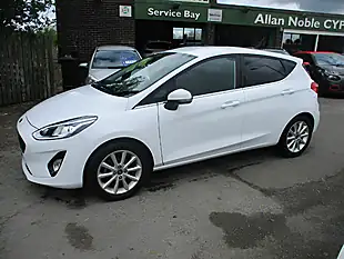 Used 2019 Ford Fiesta Titanium White - Interior and Exterior details 9