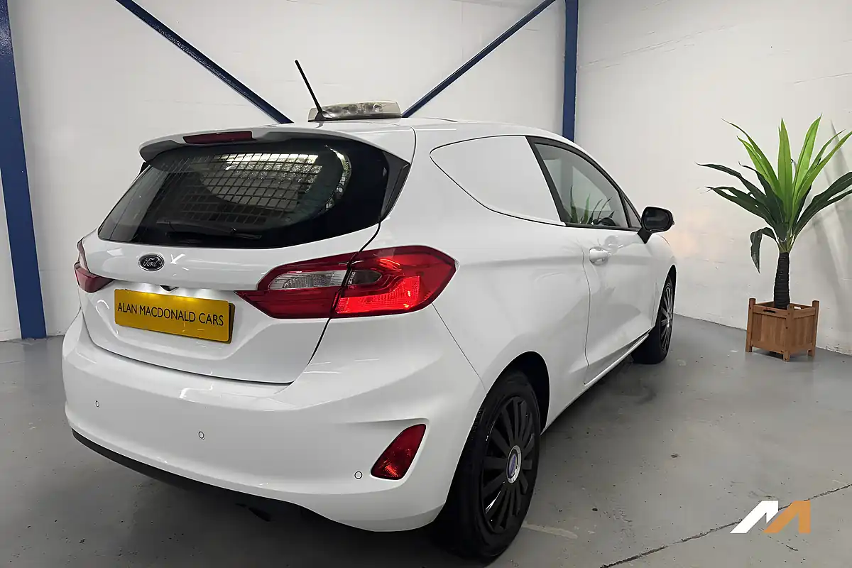 Used 2019 Ford Fiesta Van Car Derived Van White - Interior and Exterior details 16