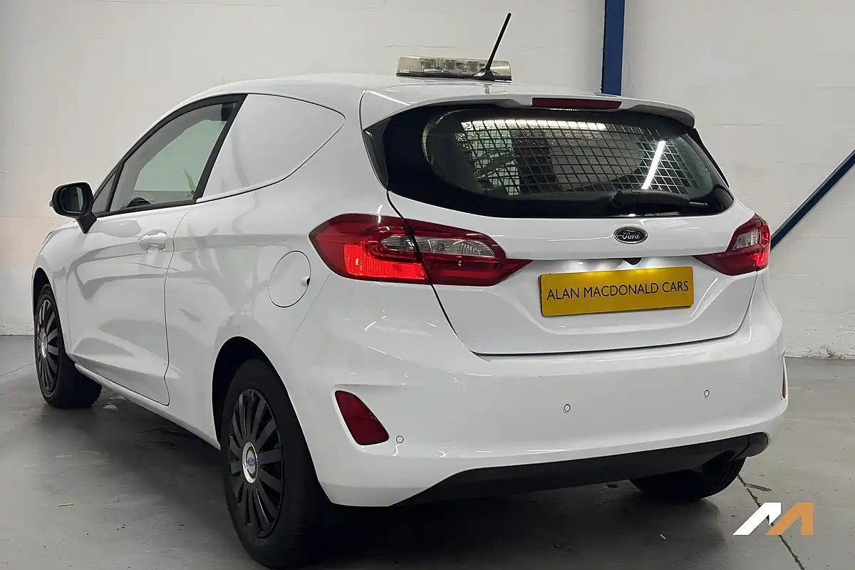 Used 2019 Ford Fiesta Van Car Derived Van White - Interior and Exterior details 19