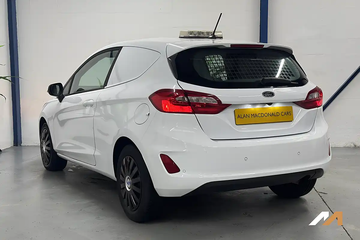 Used 2019 Ford Fiesta Van Car Derived Van White - Interior and Exterior details 20