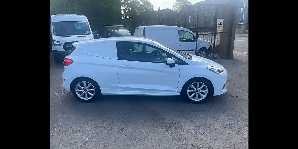 Used 2019 Ford Fiesta Van Sport Polar White - Interior and Exterior details 3