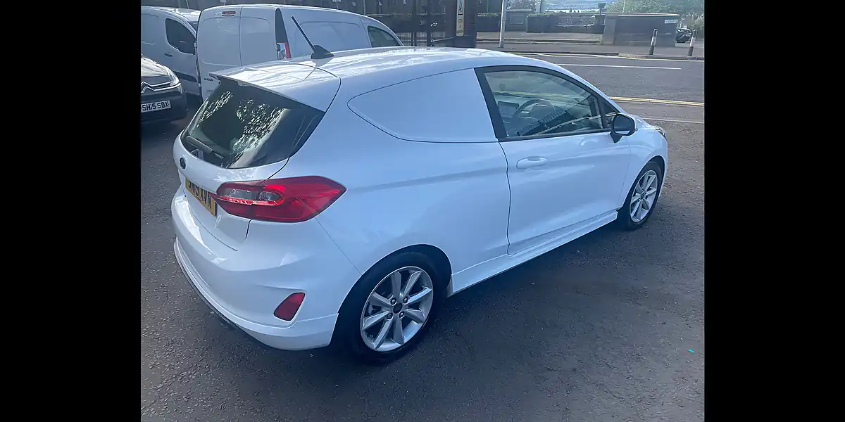 Used 2019 Ford Fiesta Van Sport Polar White - Interior and Exterior details 4
