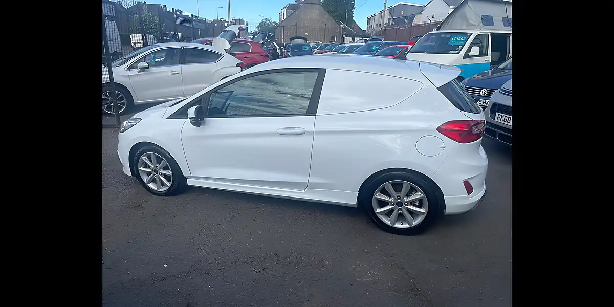 Used 2019 Ford Fiesta Van Sport Polar White - Interior and Exterior details 7