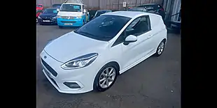Used 2019 Ford Fiesta Van Sport Polar White - Interior and Exterior details 8