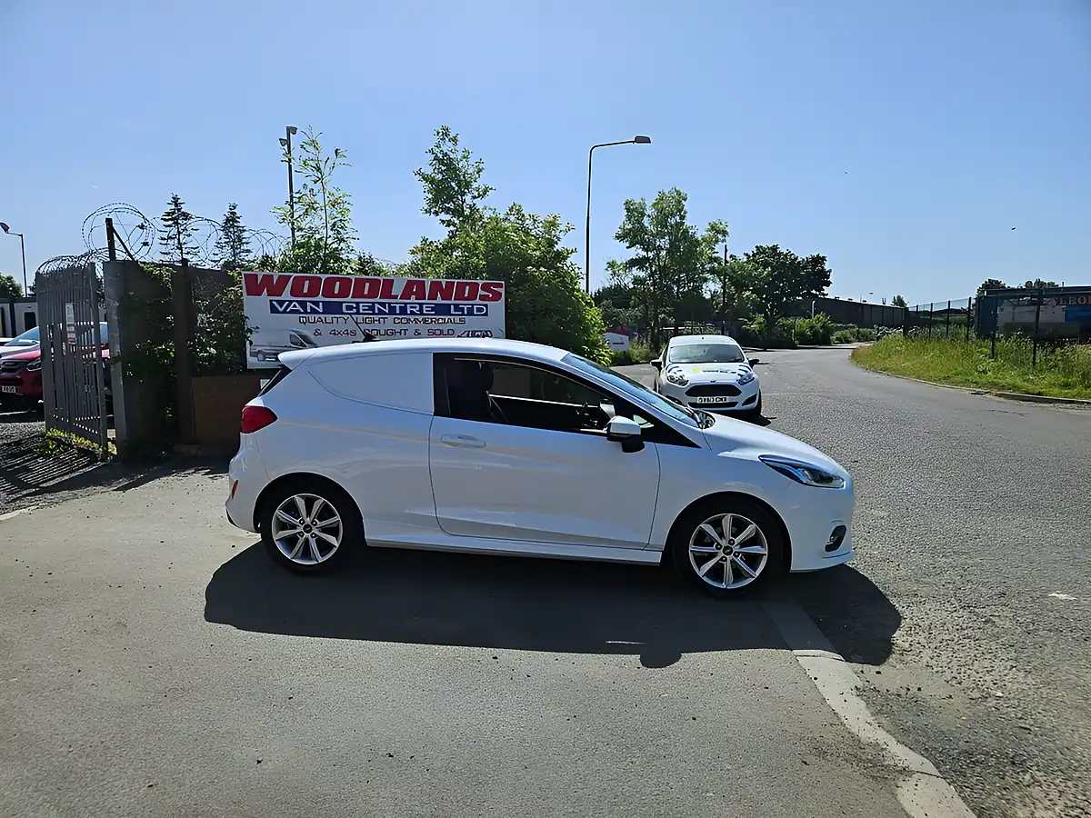 Used 2019 Ford Fiesta Van Sport White - Interior and Exterior details 2