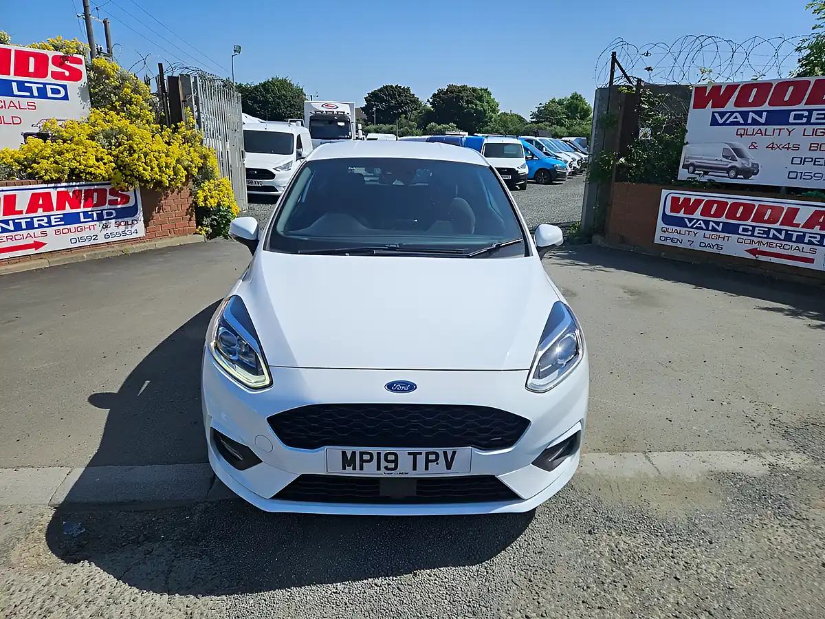 Used 2019 Ford Fiesta Van Sport White - Interior and Exterior details 3