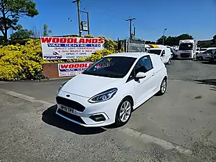 Used 2019 Ford Fiesta Van Sport White - Interior and Exterior details 4