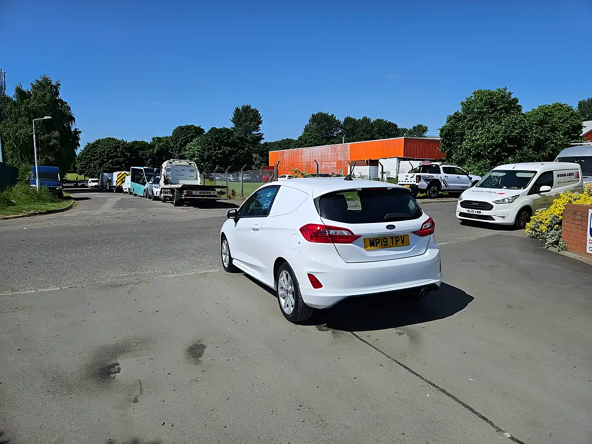 Used 2019 Ford Fiesta Van Sport White - Interior and Exterior details 6