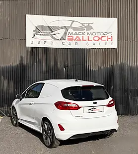 Used 2019 Ford Fiesta Van Sport White - Interior and Exterior details 7
