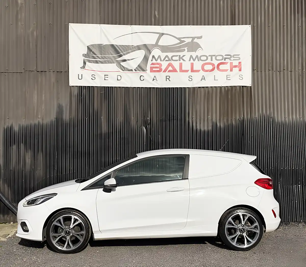 Used 2019 Ford Fiesta Van Sport White - Interior and Exterior details 8