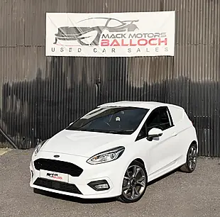 Used 2019 Ford Fiesta Van Sport White - Interior and Exterior details 9