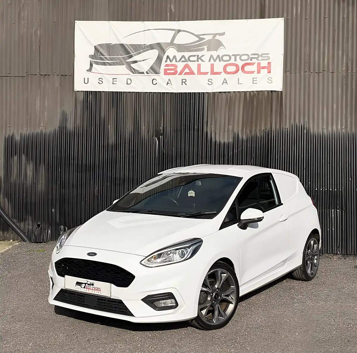 Used 2019 Ford Fiesta Van Sport White - Interior and Exterior details 9