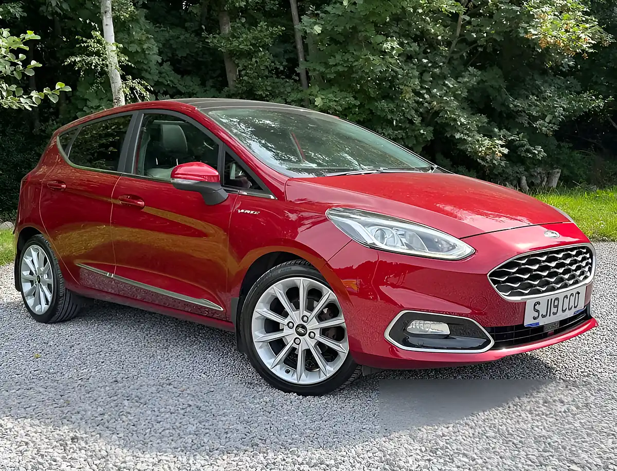 Used 2019 Ford Fiesta Vignale Red - Front View