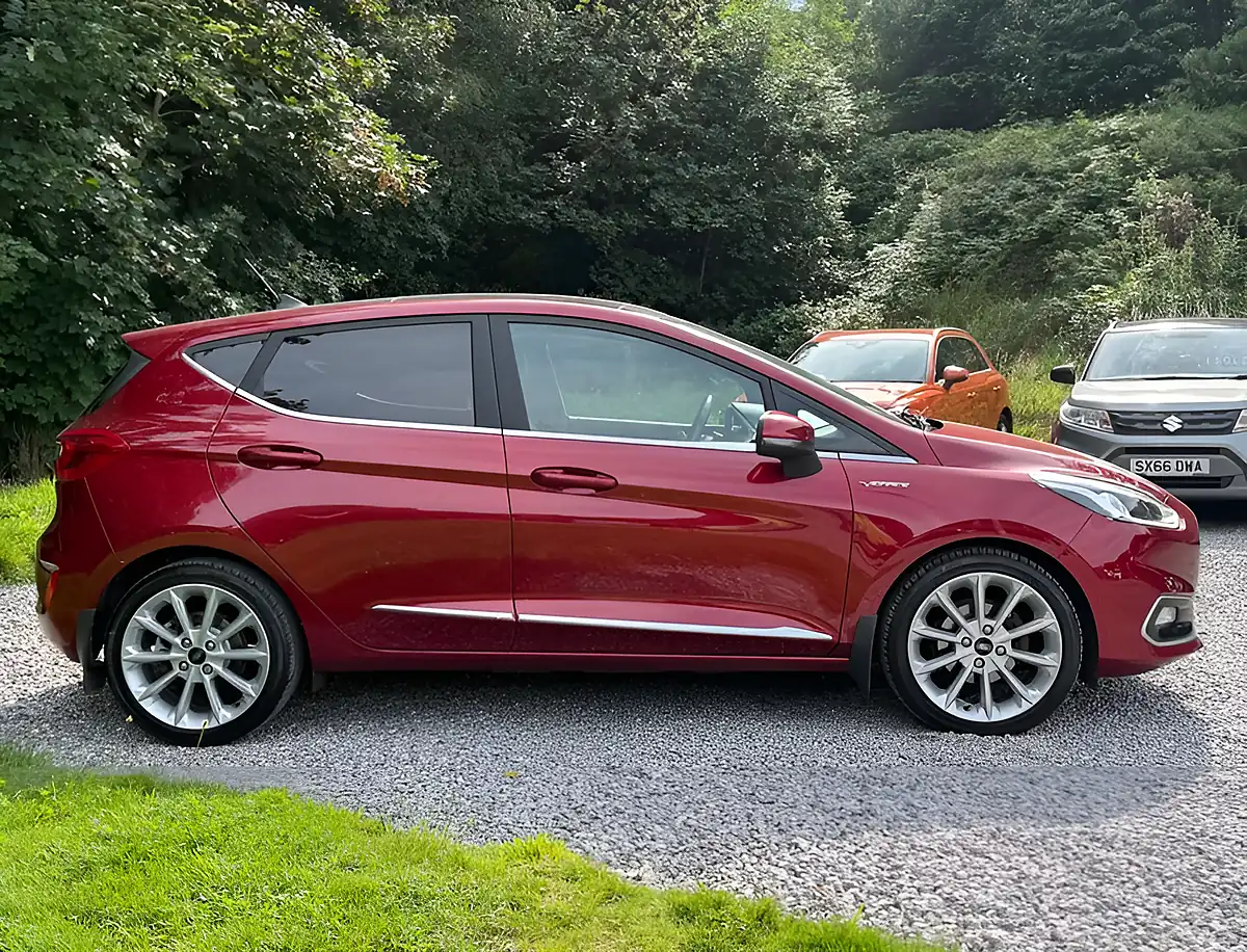 Used 2019 Ford Fiesta Vignale Red - Interior and Exterior details 2