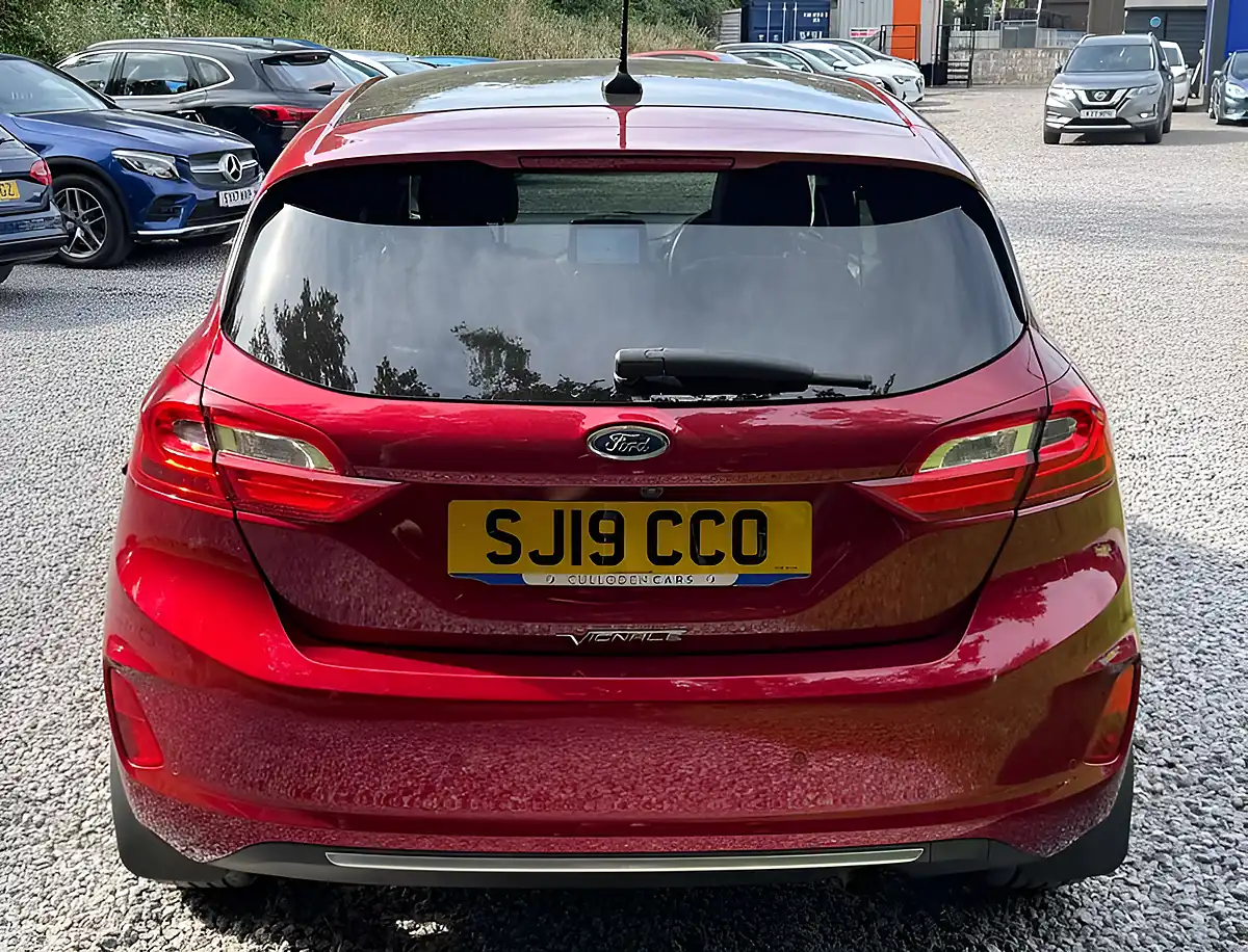Used 2019 Ford Fiesta Vignale Red - Interior and Exterior details 4