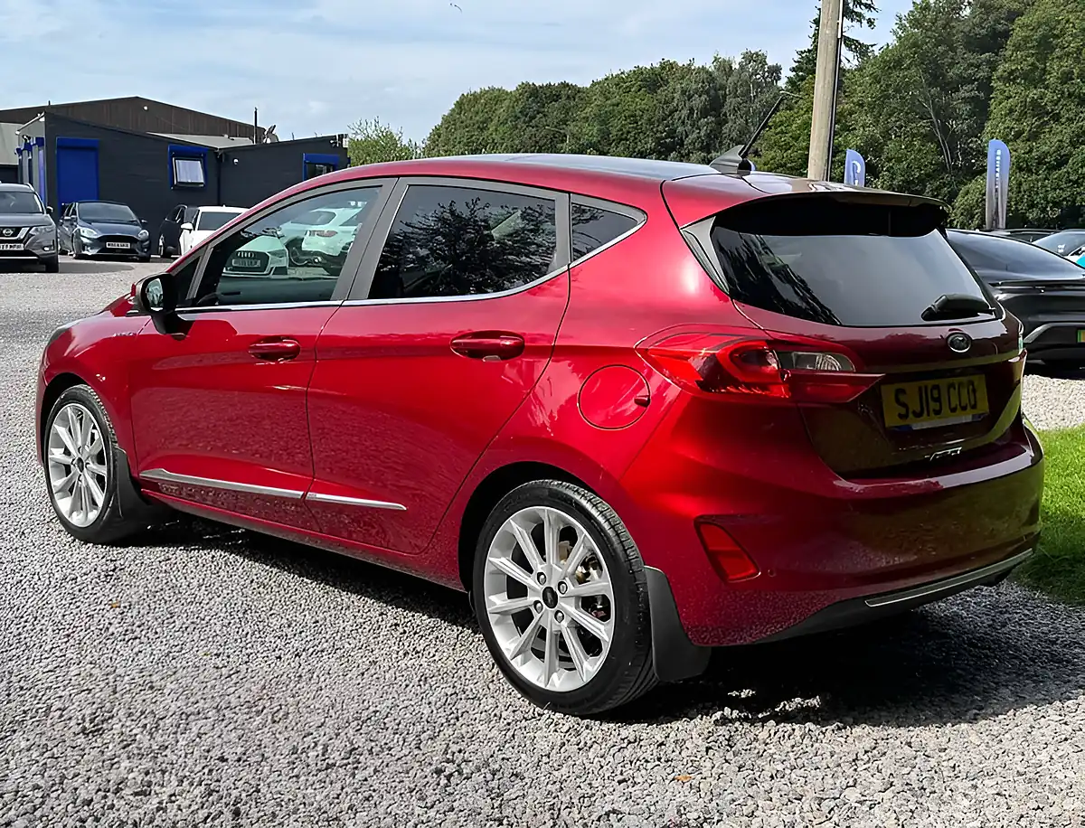 Used 2019 Ford Fiesta Vignale Red - Interior and Exterior details 5