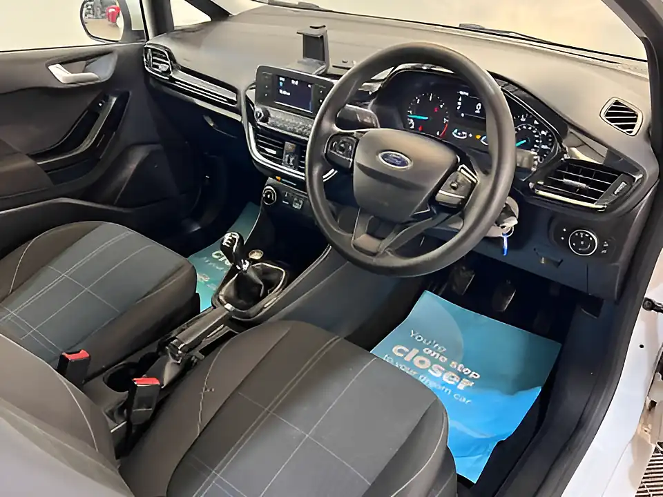 Used 2019 Ford Fiesta White - Interior and Exterior details 11