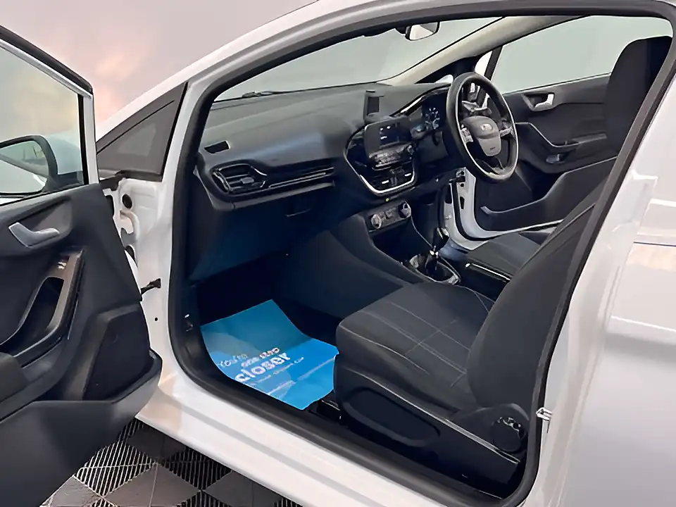 Used 2019 Ford Fiesta White - Interior and Exterior details 14