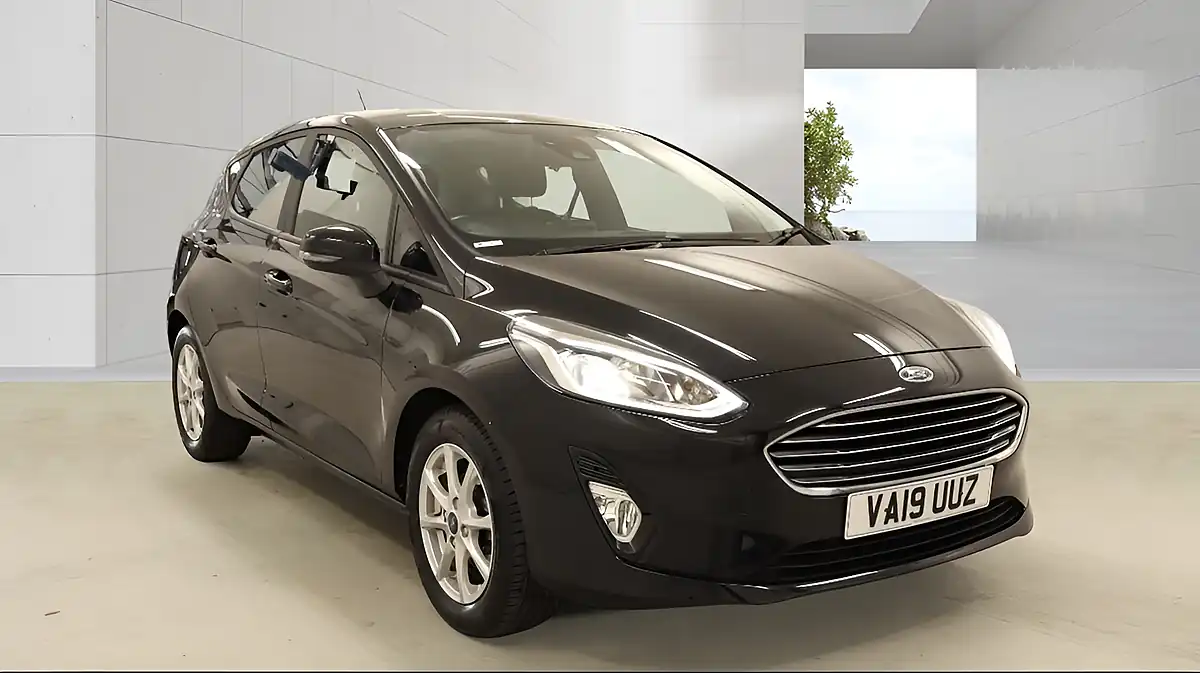 Used 2019 Ford Fiesta Zetec Black - Front View