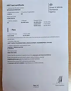Used 2019 Ford Fiesta Zetec Blue - Interior and Exterior details 19