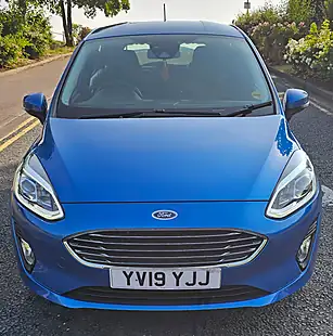 Used 2019 Ford Fiesta Zetec Blue - Interior and Exterior details 2