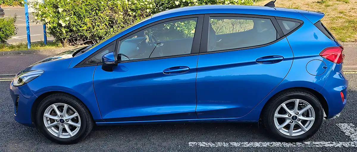Used 2019 Ford Fiesta Zetec Blue - Interior and Exterior details 9
