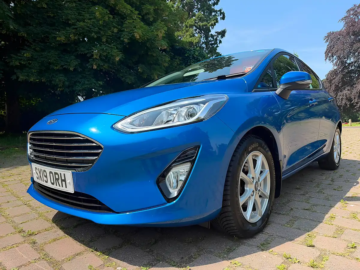 Used 2019 Ford Fiesta Zetec Blue - Interior and Exterior details 2