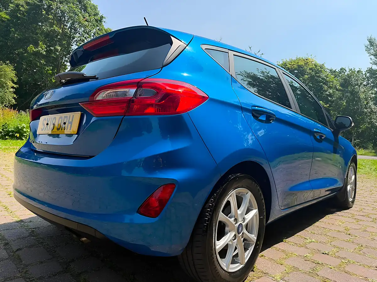 Used 2019 Ford Fiesta Zetec Blue - Interior and Exterior details 3