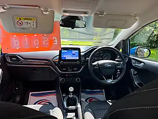 Used 2019 Ford Fiesta Zetec Blue - Interior and Exterior details 7