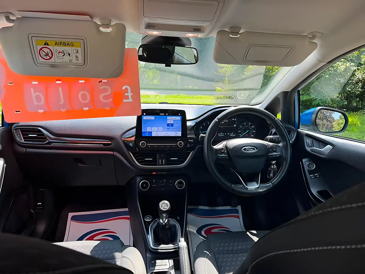 Used 2019 Ford Fiesta Zetec Blue - Interior and Exterior details 7