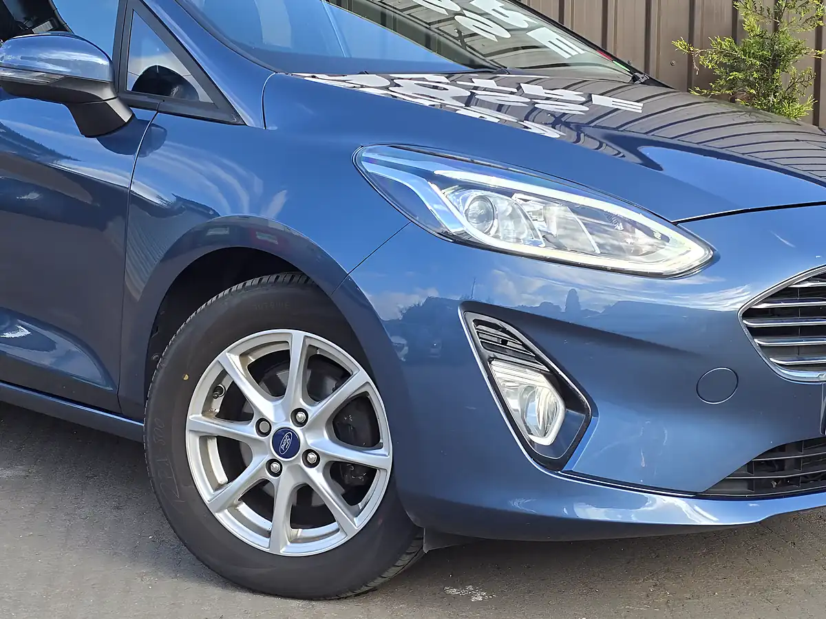 Used 2019 Ford Fiesta Zetec Blue - Interior and Exterior details 2