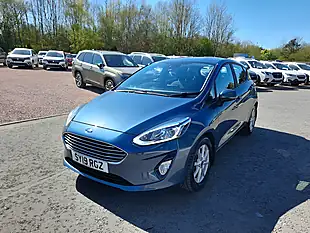 Used 2019 Ford Fiesta Zetec Blue - Interior and Exterior details 3
