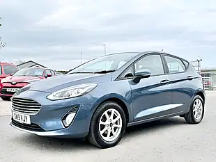 Used 2019 Ford Fiesta Zetec Blue - Interior and Exterior details 3