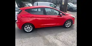 Used 2019 Ford Fiesta Zetec Red - Interior and Exterior details 3