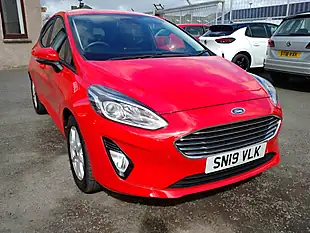 Used 2019 Ford Fiesta Zetec Red - Interior and Exterior details 10