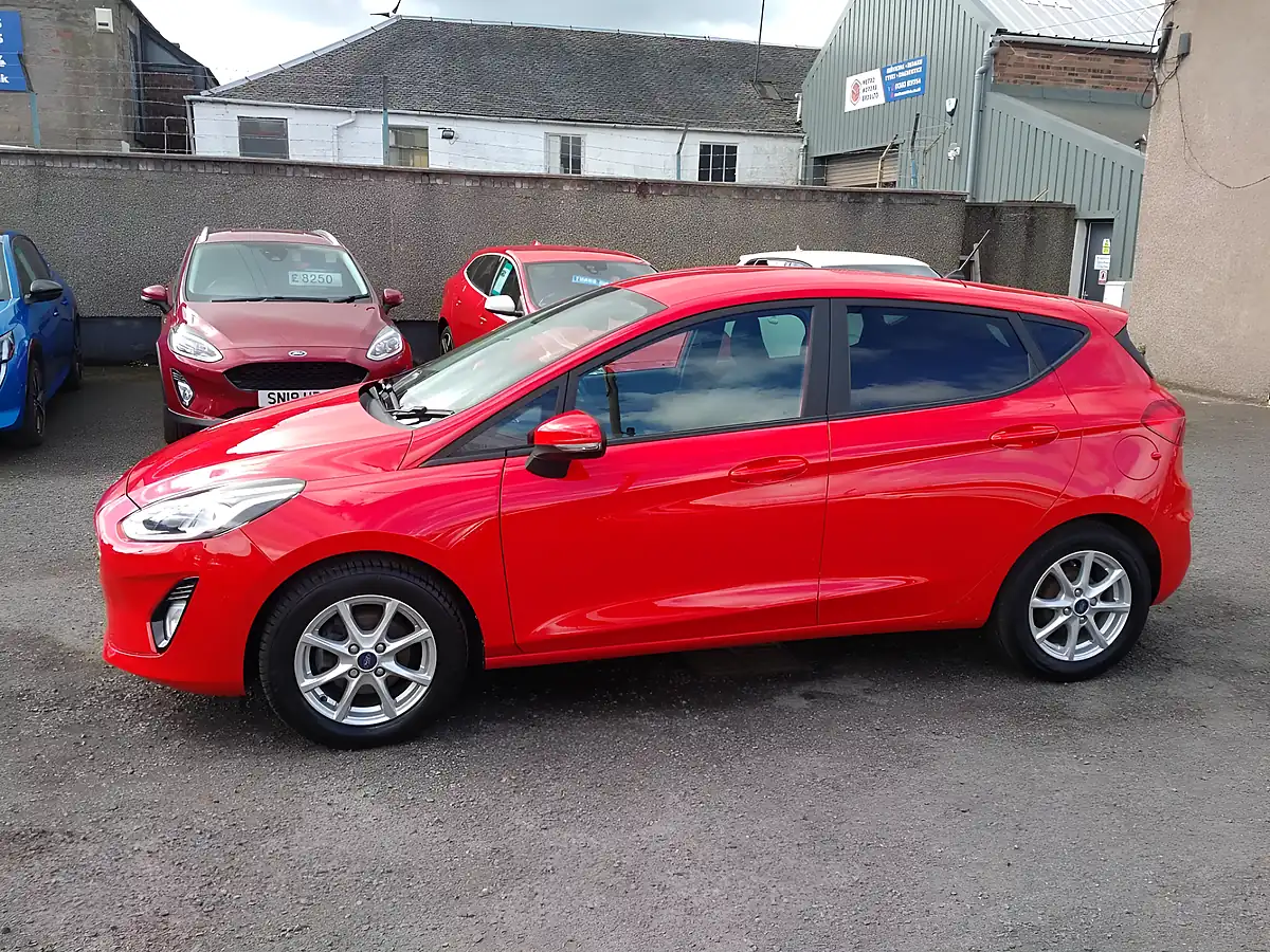 Used 2019 Ford Fiesta Zetec Red - Interior and Exterior details 2