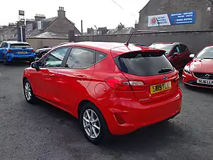 Used 2019 Ford Fiesta Zetec Red - Interior and Exterior details 4