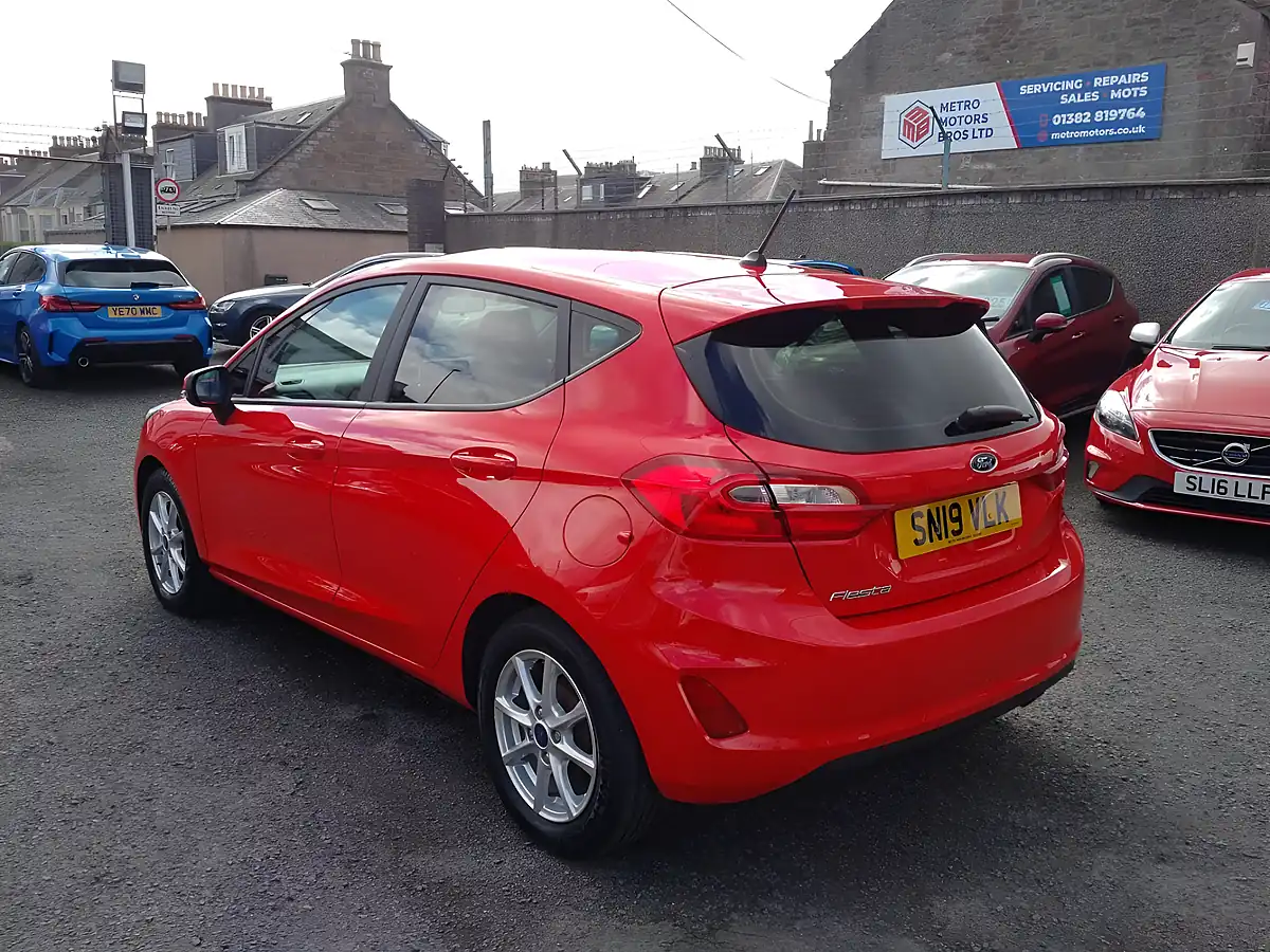 Used 2019 Ford Fiesta Zetec Red - Interior and Exterior details 4