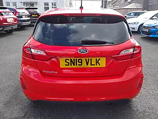 Used 2019 Ford Fiesta Zetec Red - Interior and Exterior details 5
