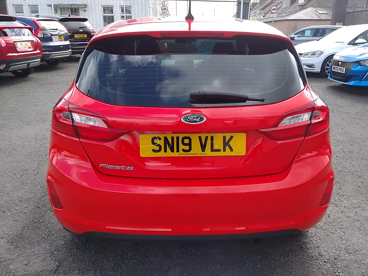 Used 2019 Ford Fiesta Zetec Red - Interior and Exterior details 5