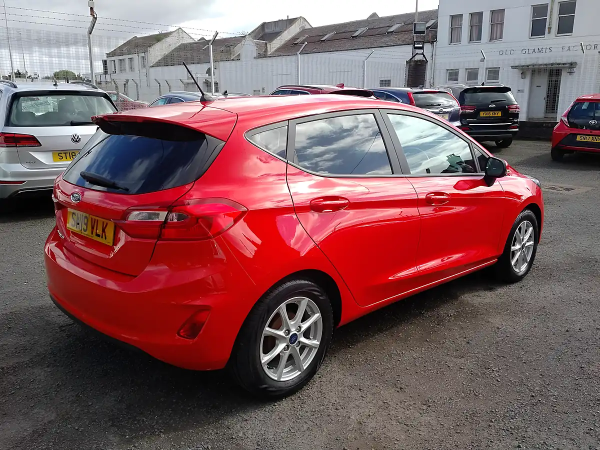 Used 2019 Ford Fiesta Zetec Red - Interior and Exterior details 6