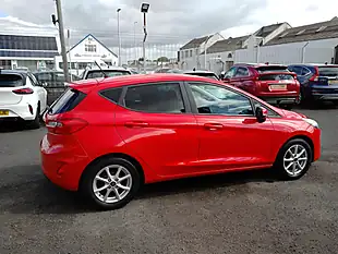 Used 2019 Ford Fiesta Zetec Red - Interior and Exterior details 7